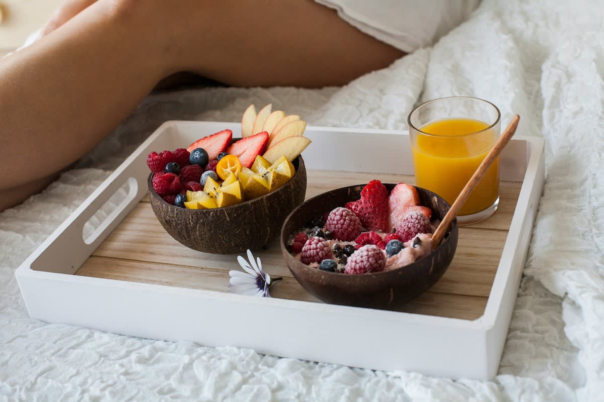 breakfast in bed